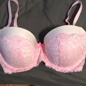 VS Pink Push-Up Bra